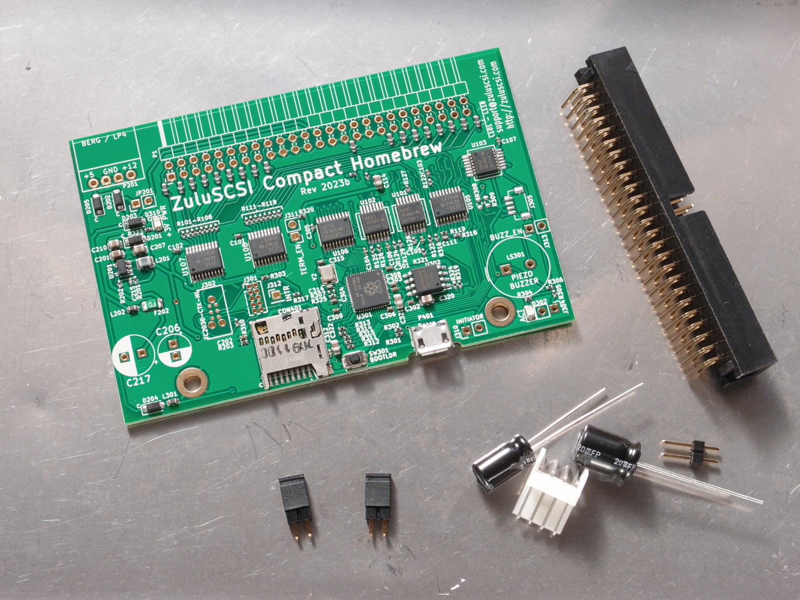 ZuluSCSI RP2040 Compact Homebrew
