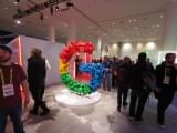 G Monument in the Google booth at GDC 2019