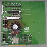 GRAPE-DR single-processor PCI-X board (component side)