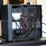 Cable management on the Thermaltake H18 chassis
