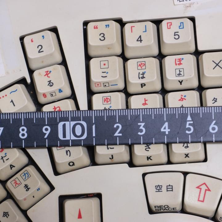 キーピッチ実測