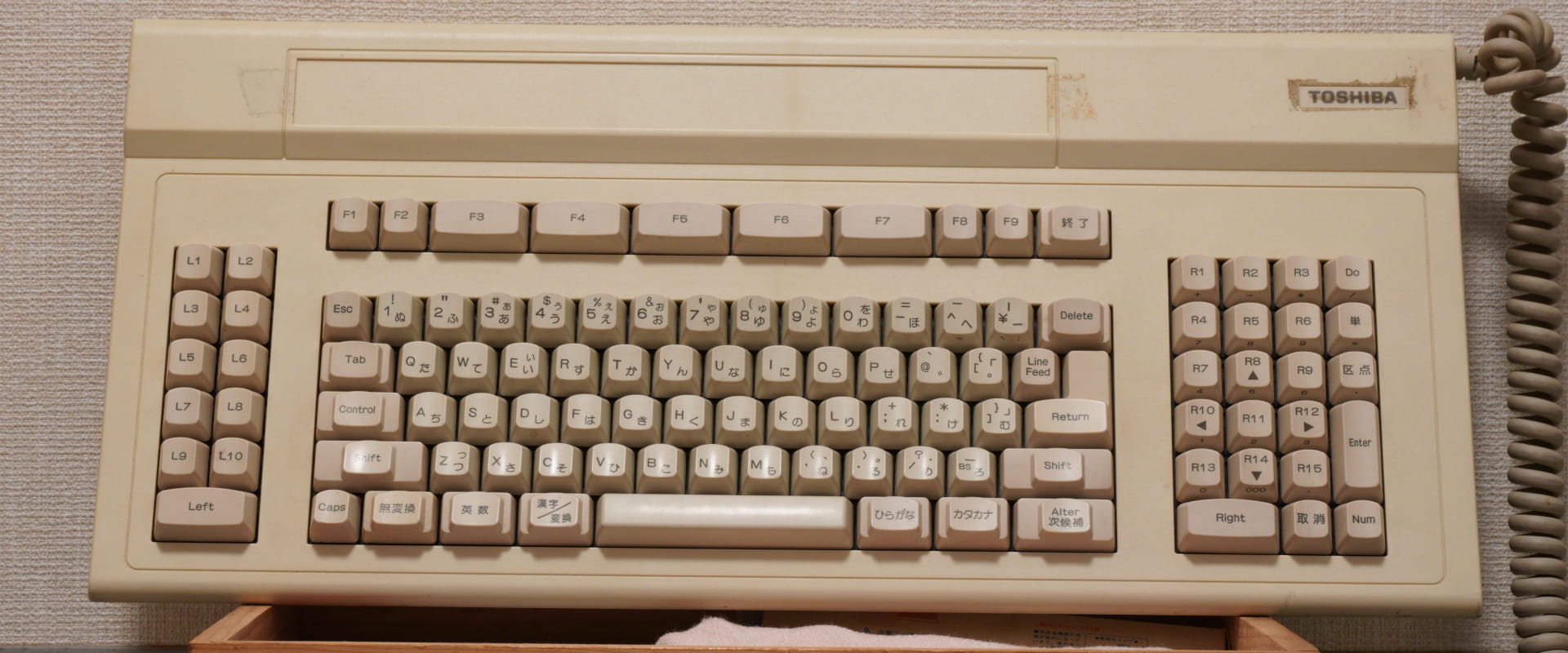 東芝 KBU7101A001 日本語キーボード