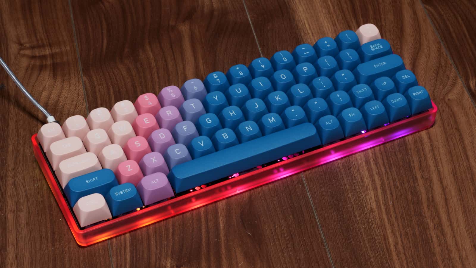 自作60%キーボード