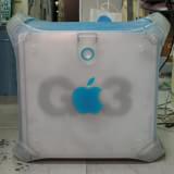 G3 logo on the PowerMac G3 Blue&White