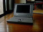 Apple PowerBook 100 (lid open)