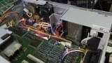 Power supply components on the EPSON PC-286US