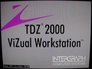 Intergraph TDZ 2000 BIOS splash