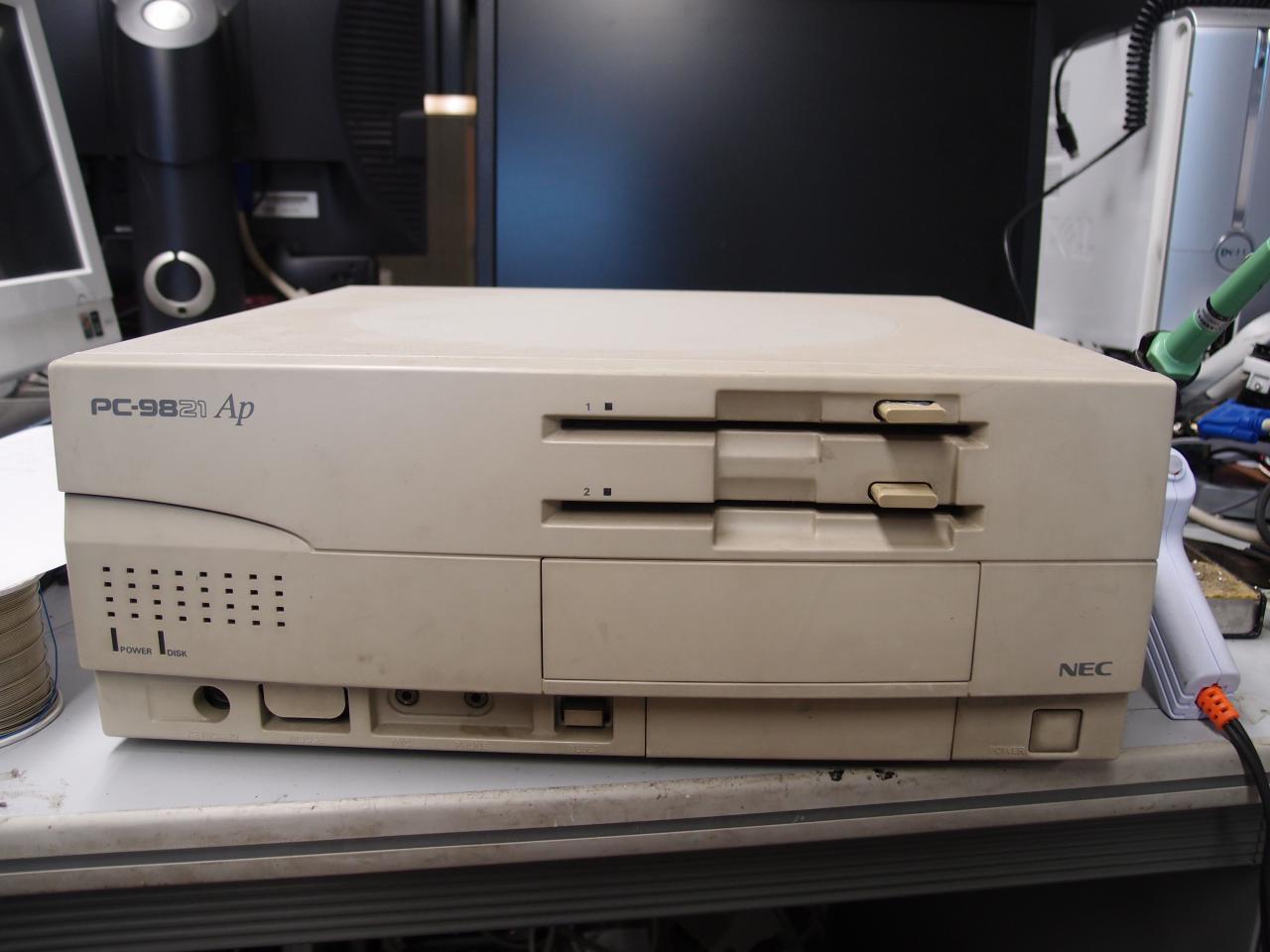 NEC PC-9801BA3/U2 3.5FDD*2 MS-DOS6.2