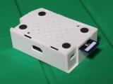 Raspberry Pi 1 Model B in a case