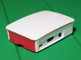 Raspberry Pi 2 Model B in the official case