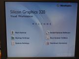 Silicon Graphics 320 Visual Workstation Welcome screenshot