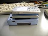 Palm Zire71, SNK NeoGeo Pocket Color and Nokia E61 (side)