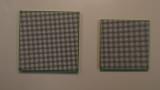 solder balls on the PEZY-SC and FP-1 chips
